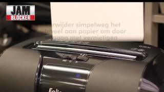 Fellowes® Powershred® 63Cb CrossCut Shredder Demo  Dutch [upl. by Ejroj110]