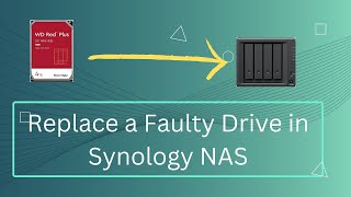 Replace Drive in Synology NAS [upl. by Sayers]