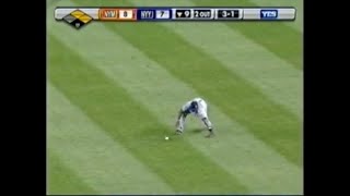 2009 Mets Vs Yankees  Luis Castillo Drop YES  SNY Feeds [upl. by Nalaf504]