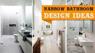 35 Long Narrow Bathroom Design Ideas [upl. by Akiret238]