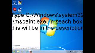 How to find paint on windows 7 [upl. by Ase348]