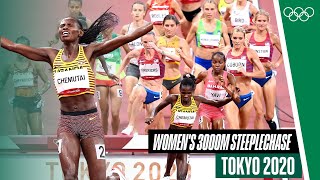 Womens 3000m steeplechase at Tokyo 2020 [upl. by Aimaj]