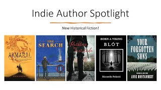 Indie Author Spotlight New Historical Fiction [upl. by Onaicilef]