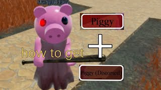 How to get piggy  distorted piggy in piggy skins reanimating  roblox [upl. by Rajewski360]