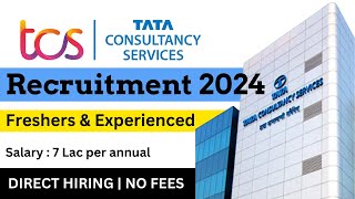 TCS Job Vacancy 2024  New TCS Job offer 2024  TCS Recruitment Tamil [upl. by Christiano]