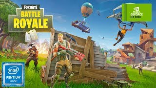 Fortnite  Geforce GT 1030  Pentium g4400  8Gb Ram  900p  Max Settings [upl. by Riley]