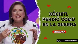 XÓCHITL PERDIÓ como en la GUERRA  Hernán Gómez [upl. by Drof]