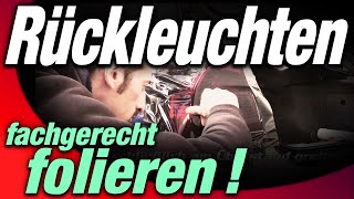 Rückleuchten dunkel folieren  Wie gehts und was braucht man  WESTBERLINCUSTOMS [upl. by Kamp]