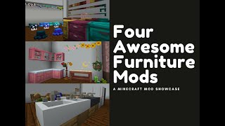 4 Of My Favorite Furniture Mods Minecraft Mod Showcase [upl. by Tine55]