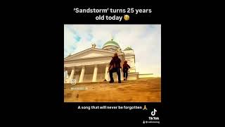 Sandstorm turns 25 years old today sandstorm darude darudesandstorm [upl. by Melloney]