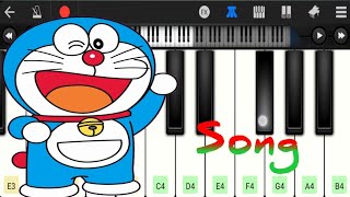 Doraemon theme song Piano tutorial  Walk band  Rohit Musicfy [upl. by Elvis]