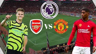 Arsenal vs Manchester united  Friendly Match  All goals highlights 2024 [upl. by Nodearb]