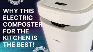 Review amp Demo of Electric Composter for Kitchen [upl. by Aissak]