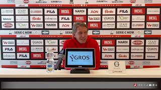 LR Vicenza  Legnago Salus  Mister Vecchi  Conferenza pre gara [upl. by Niliac]