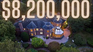 MASSIVE 82M MANSION WITH THE MOST LAND IN TOWN IN ENGLEWOOD CLIFFS NJ [upl. by Indnahc]