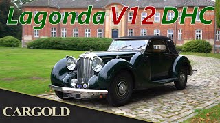 Lagonda V12 Drop Head Coupé 1938 WO Bentleys Meisterstück Ein Auto gebaut für die Ewigkeit [upl. by Ihsakat]