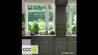 CCC Cabinets  Bold Sophistication with DG Dark Gray 🖤✨ [upl. by Acirretahs457]