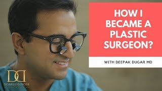 How I Became a Plastic Surgeon  Dr Dugar Beverly Hills [upl. by Eesak586]