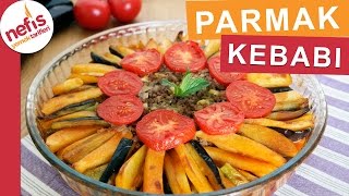 Fırında Patlıcanlı Parmak Kebabı Tarifi  Fırında Yapılan Yemekler  Nefis Yemek Tarifleri [upl. by Annoyik91]