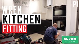 Wren Kitchen Fitting P1 [upl. by Noryak999]