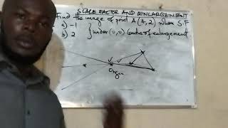 SCALE FACTOR AND ENLARGEMENT POSITIVE AND NEGATIVEvansikmaths [upl. by Osgood871]