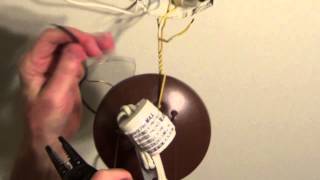 How to Install a Ceiling Light  Ceiling Light Wiring  Conduit [upl. by Pisano]