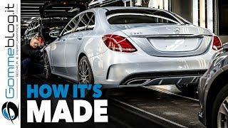 Mercedes CClass CAR FACTORY  HOW ITS MADE Assembly Production Line Manufacturing Making of [upl. by Iyre]