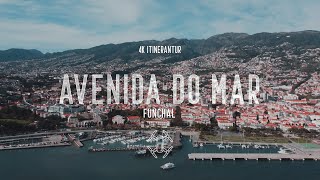 Madeira Portugal 4K Avenida do Mar Funchal Marina Hotels Casino Churches and more 2021 [upl. by Lucien]