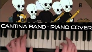 Cantina Band  Star Wars  Piano Cover [upl. by Llehsram]