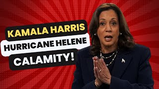 Kamala Harris BARE MINIMUM for Hurricane Helene victims kamalaharris hurricanehelene [upl. by Ellivro]