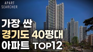 와 40평이 2억대 미쳤네요 경기도에서 가장 싼 40평대 아파트 TOP12 찾아봤습니다 경기도 수도권 부동산 전망 아파트 매매 투자 분양권 내집마련 저평가 [upl. by Arvell759]