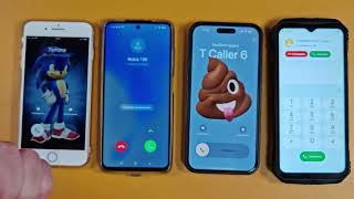 BIG amp WATCH INCOMING CALLS IPHONE 15 PRO MAX APPLE WATCH ULTRA 2 DOOGEE S CYBER 8 PLUS [upl. by Gudren705]