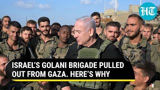 Israel Withdraws Golani Brigade From Gaza After Deadly Battle With Hamas  Tactical Move Or Retreat [upl. by Ruskin]