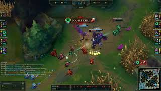 URF Alistar and Thresh combo 2v6 [upl. by Eide]