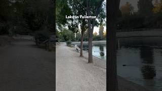 Laguna Lake Fullerton California nature travel lakes Fullerton [upl. by Eillehs725]