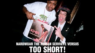 Nardwuar vs Too Short [upl. by Aerdnaed]