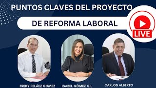 Puntos claves del proyecto Reforma Laboral [upl. by Sirref]