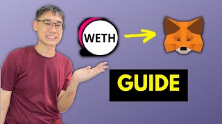 EASILY Add Wrapped Ethereum WETH To Your Metamask Wallet [upl. by Ahsatak]