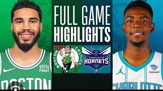 HORNETS VS CELTICS FULL GAME HIGHLIGHTS  NOV 1 2024 [upl. by Trebliw741]