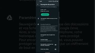 Comment Sauvegarder vos messages et contenus de WhatsApp sur Google Drive [upl. by Mad]