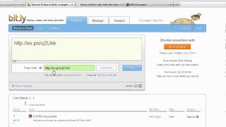 How to use bitly and owly URL shortening services [upl. by Rosabelle]