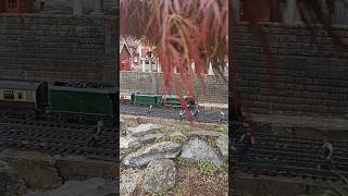 Mini train at Bekonscot train railway cool viralvideo london shorts fyp miniature tree [upl. by Spark]