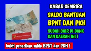 INI BUKTINYA  BANTUAN BPNT DAN PKH OKTOBER SUDAH CAIR DI DAERAH DAN BANK INI [upl. by Belldas411]