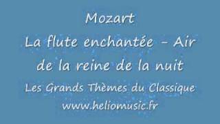 Mozart La flute enchantée  Air de la reine de la nuit [upl. by Riegel164]