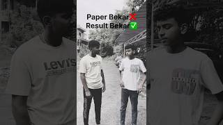 Paper Belar❌ Result Bekar✅ funnyvideo shorts acbros [upl. by Attennek909]