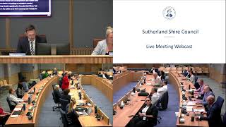 Sutherland Shire Council Meeting  Monday 11 November 2024 [upl. by Barbaraanne]