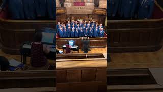 “With a Voice of Singing” by Builth Male Voice Choir [upl. by Atterual]