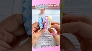 Cómo hacer pulseritas de papel  Manualidades ingeniosas [upl. by Harutek95]