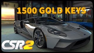 CSR Racing 2  1500 Gold keys  Episode 10 [upl. by Ellerey]