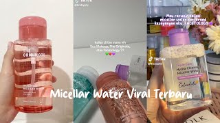 Micellar Water Viral Terbaru  Micellar Water The Originote Micellar Water Facetology [upl. by Christiane]